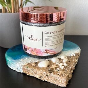 Champagne Charcoal Exfoliant